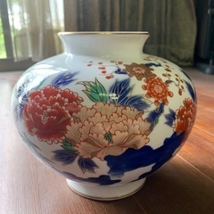 【有田焼 深川製】宮内庁御用達 花瓶 花入れ 壺