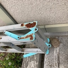 【決まりました】アルミ脚立さしあげます