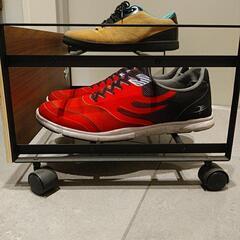 下駄箱下シューズラックの画像