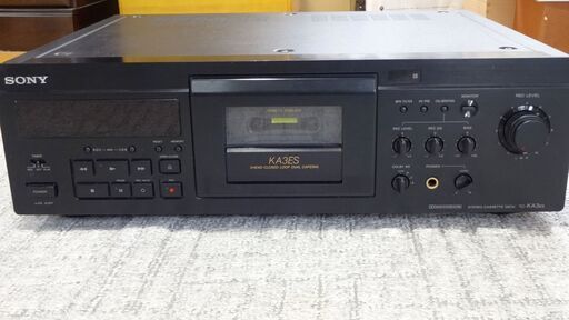 【手渡し限定】SONY カセットデッキ KA3ES　★動作未確認★
