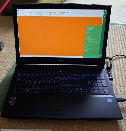 MOUSEゲーミング 15.6型 i7-8700 32GB GTX1060 SSD512GB/HDD1TB Win10