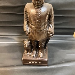 金属製西郷隆盛アンティーク　レトロ