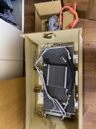 ジャンク品　13年式フィット　エアコン部品　一式