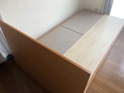 シングルベッド　引き出し付き