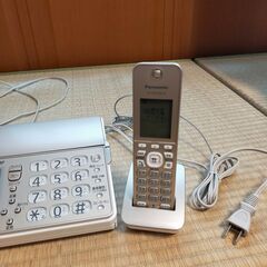 パナソニック　おたっくす（留守場電話機能付きFax）の画像