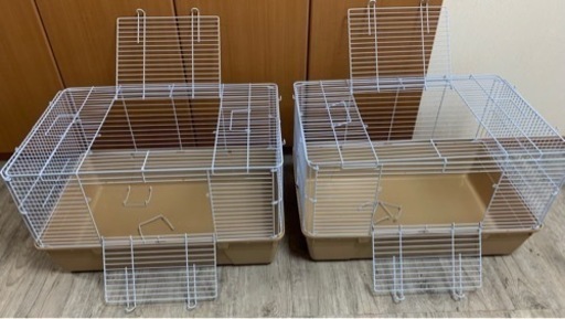 【美品】小動物用ゲージ　2つで8000円