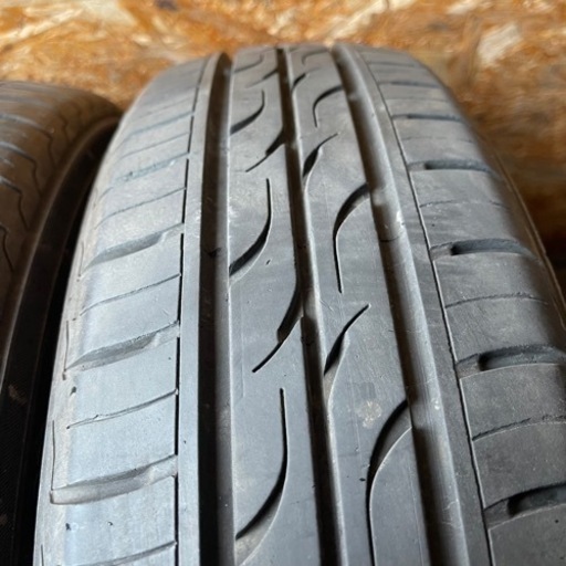 バリ山　KUMHO SENSE 155/65R14 夏タイヤ　2018年製　14インチ
