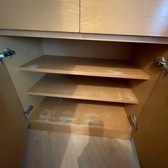 無印良品　食器棚の画像