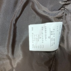 冬物　ジャケットの画像