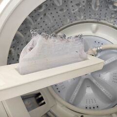 349【訳あり】SHARP 簡易乾燥機能付き洗濯機 ES-GE5B-T 5.5㎏ 動作確認済み シャープ　2017年製の画像