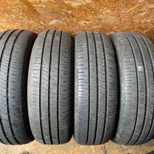 バリ山　DUNLOP EC204 195/65R15 夏タイヤ　2017年製　15インチ