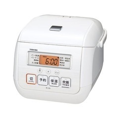 TOSHIBA 東芝 炊飯器 3合 2017年製 