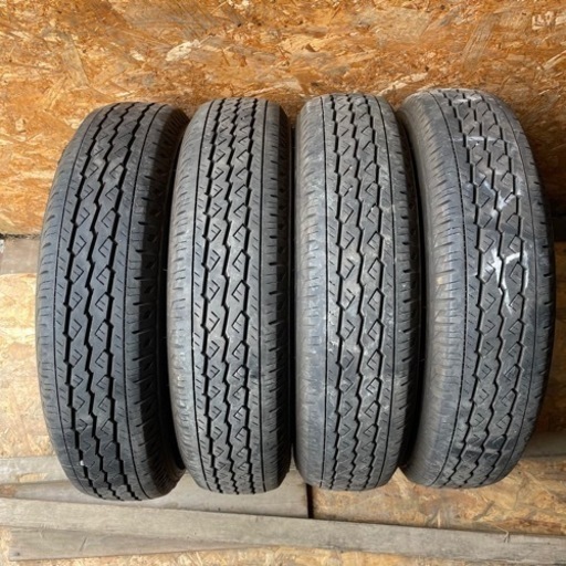 極上タイヤ　BRIDGESTONE V600 155/80R14 88/86N LT 夏タイヤ　2021年製　14インチ