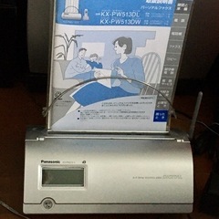 ★子機3台付き Panasonic 普通紙FAX コードレス電話機