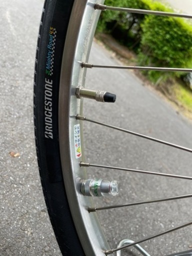 引取限定 ブリヂストン 電動自転車 アシスト自転車 フロンティア デラックス ブリジストン BRIDGESTONE 24インチ 9.9Aｈ 3段変速 オートライト