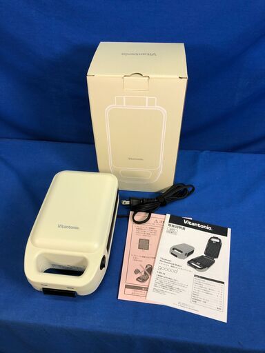 【動作保証あり】Vitantonio ビタントニオ VHS-10 厚焼き ホットサンドベーカー【管理KRK609】