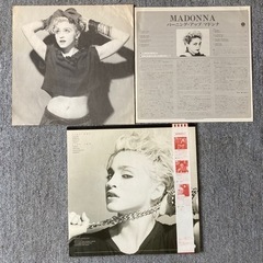 お取引完了)アナログ LPレコード  マドンナ　バーニングアップの画像