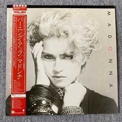 お取引完了)アナログ LPレコード  マドンナ　バーニングアップの画像