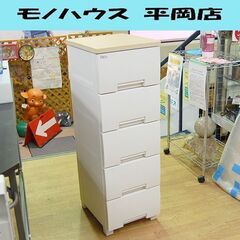 天馬 Fits 5段 収納ケース 幅35.5×奥41×高105c...