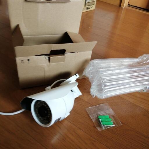 決まりました。新品未使用！防犯カメラ　防水