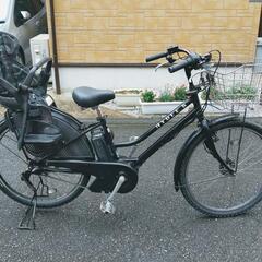 再値下げしました！電動アシスト自転車　人気車　ブリジストン　ハイディーB　ブラック　現行長持ち第３世代バッテリー8.7ah 高値充電器も付いています。の画像