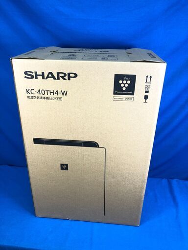 【動作保証あり】未使用・未開封 SHARP KC-40TH4 加湿空気清浄機 プラズマクラスター【管理KRK610】