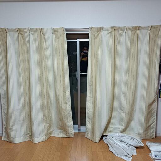 カーテン　レース　遮光セット