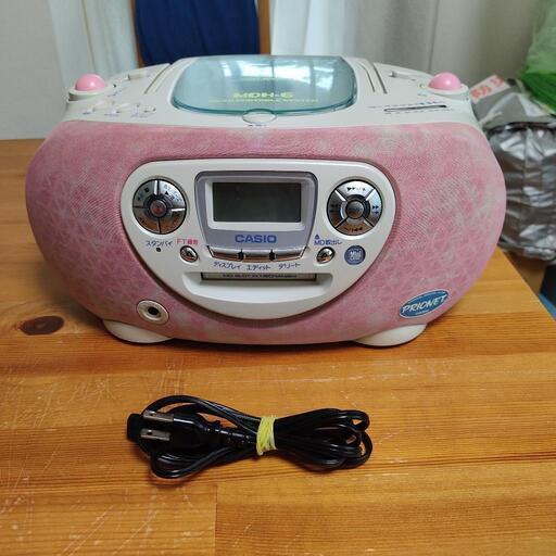 ラジカセ CD/MD/AM/FM カシオ 動作確認済み