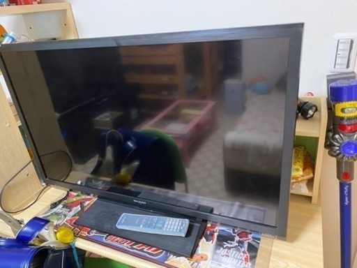 シャープの40vテレビ！