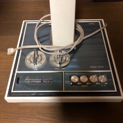 レトロ扇風機　3点セットの画像