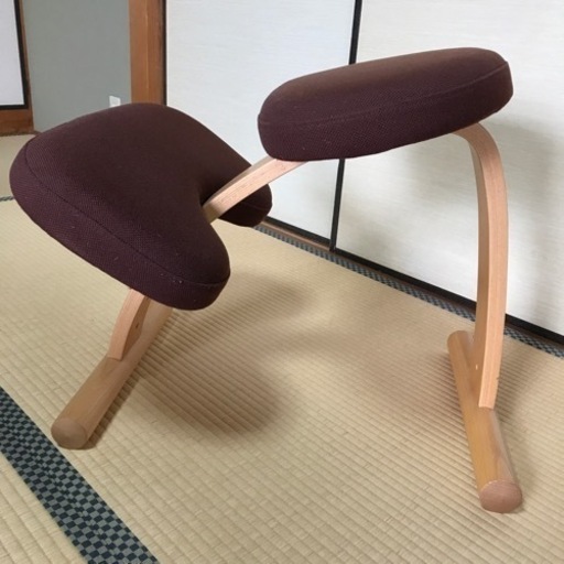 バランスチェア　学習椅子　通販生活購入