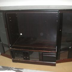 棚 キャビネット 食器棚 ガラスの画像