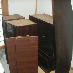 棚 キャビネット 食器棚 ガラスの画像