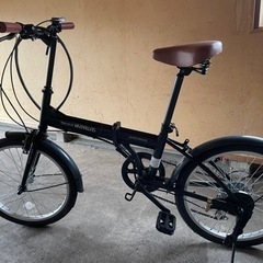 折りたたみ自転車の画像