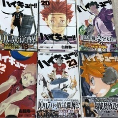 ハイキュー1-24巻の画像