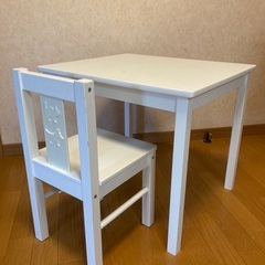IKEA キッズテーブル、チェア
