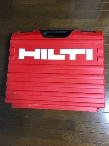 ヒルティー！バッテリー式鋲打機！