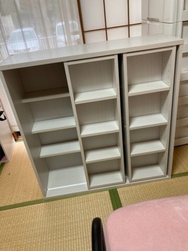 スライド式本棚