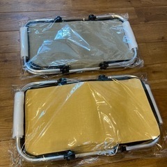 新品折りたたみ保冷バッグ　２つの画像