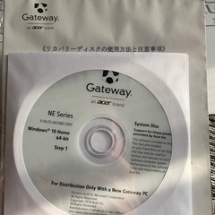 【値下げ】Gateway NE574-A34Gの画像