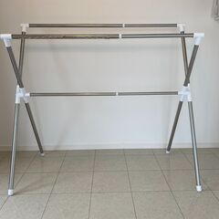 ステンレスX型物干し（ニトリ-エルテ）