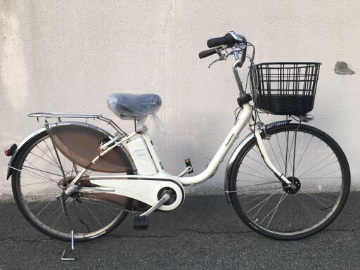 地域限定送料無料　パナソニック　ビビDX　8,9AH　子供乗せ　新基準　白　パスウィズ　アシスタ　神戸市　電動自転車