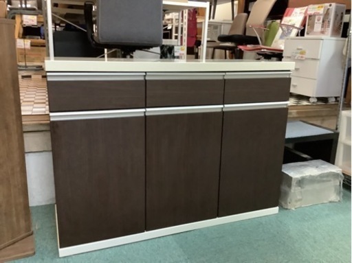 リサイクルショップ八光 購入 田上店】ホワイトu0026ダークブラウン