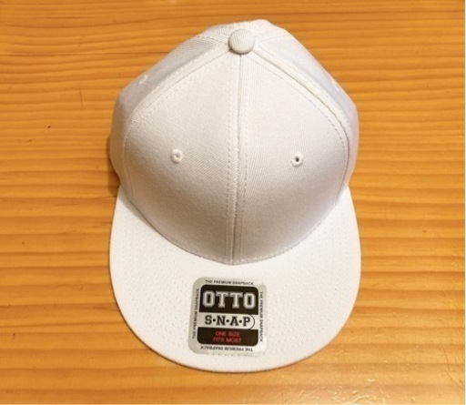 【新品】【未使用】キャップ　白