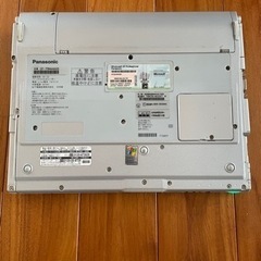 Panasonic Let’s note CF-T5MW4AXS HDD付 ジャンクの画像