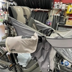 ビッケ モブ グリ フロントチャイルドシート&ラボクル 専用カバー