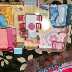 リカちゃん お部屋いっぱいゆったりさん 美品の画像