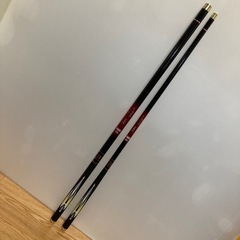 振り出し竿2本(3.6m/6.3m)ほぼ新品#釣竿の画像