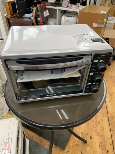 オーブントースター　No1592　2014年製　アイリスオーヤマ　FVC-D15A　〖リサイクルショップどりーむ鹿大前店〗
