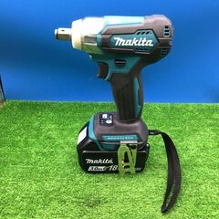 【エコツール豊田インター店】Makita/マキタ インパクトレンチTW181DRFX(18V) トルク180Nm ナット落下防止モード搭載 3Ahバッテリ2本・充電器・ケース付【愛知県/豊田インター店/工具】の画像